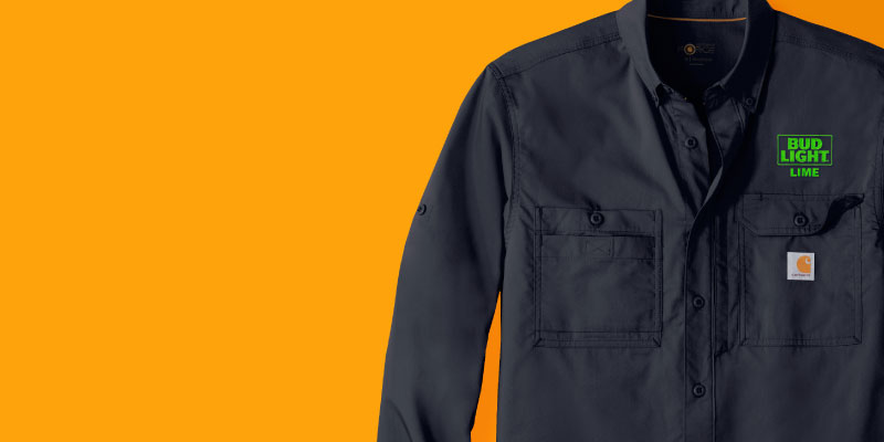 Men's Custom Long Sleeve Dress Shirts - Corporate Gear